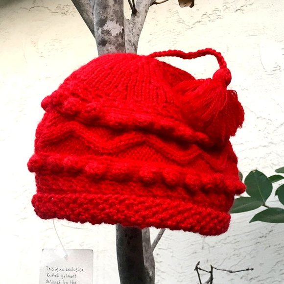 Monsoon - Adorable Toddler's Wool Beanie with Tassel (UK 2/4) - Picture 2 of 4